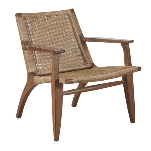Albi Mahogany Wood and Rattan Chair Albi Mahogany Wood and Rattan Chair