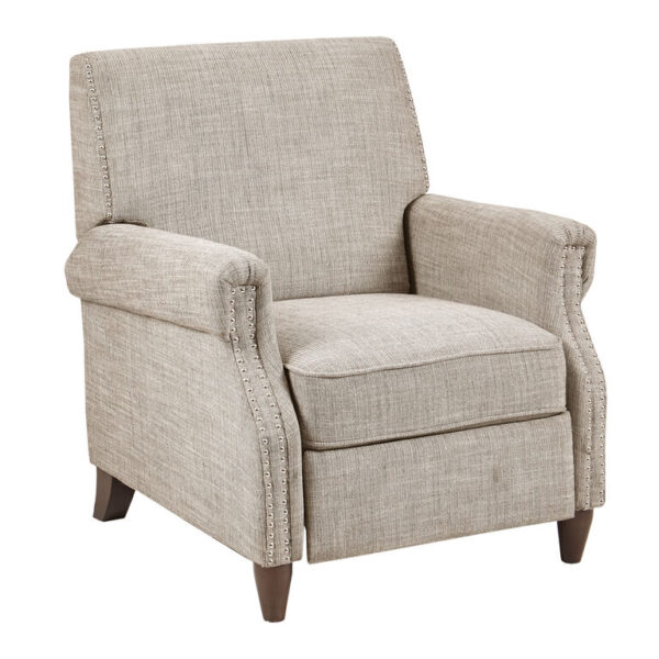 Brian Roll Arm Upholstered Push Back Recliner