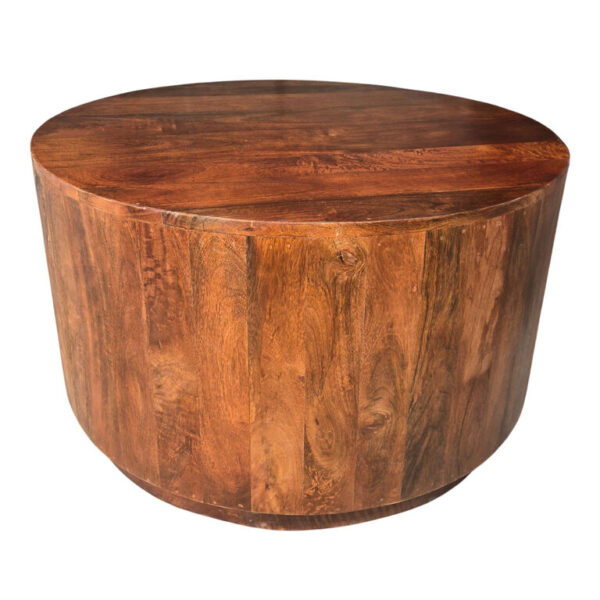 Harmony Round Wood Block Coffee Table Harmony Round Wood Block Coffee Table