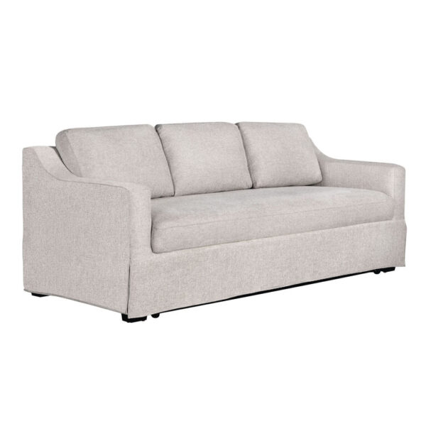 Rexburg Natural Linen Slipcover Convertible Sleeper Sofa