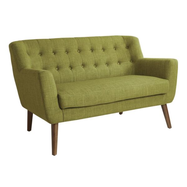 Travis Mid Century Tufted Loveseat